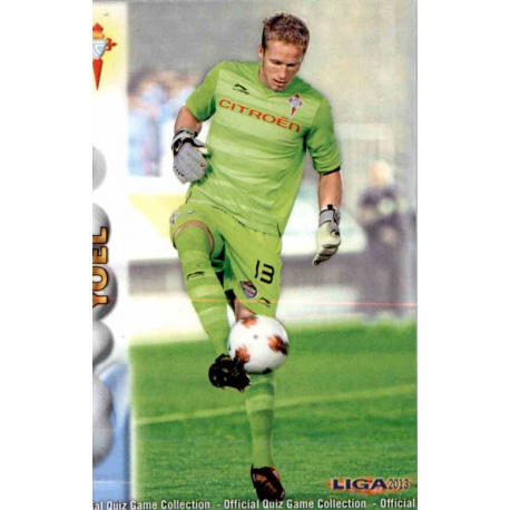 Yoel Bajas Celta 490 Las Fichas de la Liga 2013 Official Quiz Game Collection