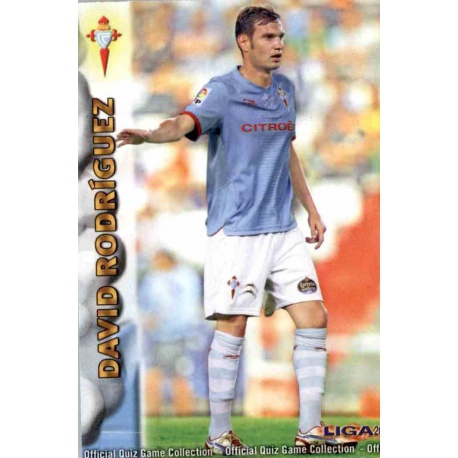 David Rodriguez Bajas Celta 505 Las Fichas de la Liga 2013 Official Quiz Game Collection