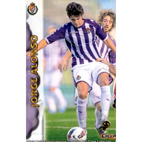 Jorge Alonso Bajas Valladolid 531 Las Fichas de la Liga 2013 Official Quiz Game Collection