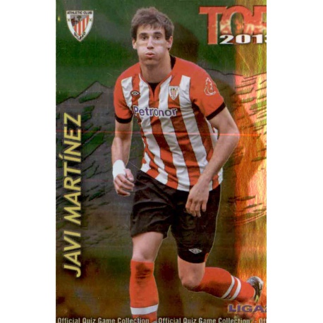 Javi Martinez Top Verde Bajas Athletic Club 592 Las Fichas de la Liga 2013 Official Quiz Game Collection