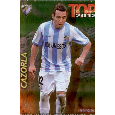 Cazorla Top Verde Bajas Málaga 616 Las Fichas de la Liga 2013 Official Quiz Game Collection