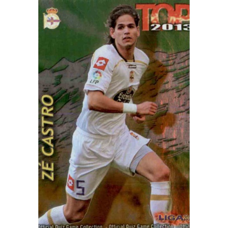 Ze Castro Top Verde Deportivo 576 Las Fichas de la Liga 2013 Official Quiz Game Collection