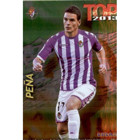 Peña Top Verde Valladolid 585 Las Fichas de la Liga 2013 Official Quiz Game Collection