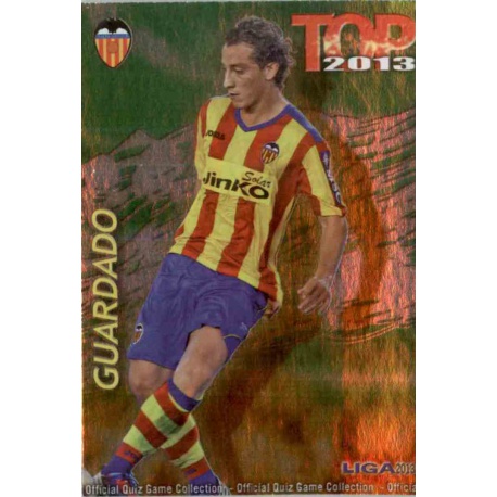 Guardado Top Verde Valencia 603 Las Fichas de la Liga 2013 Official Quiz Game Collection