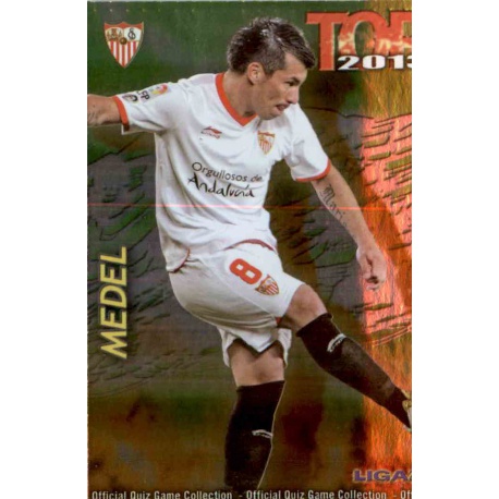 Medel Top Verde Sevilla 608 Las Fichas de la Liga 2013 Official Quiz Game Collection