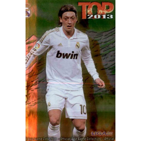 Özil Top Verde Real Madrid 613 Las Fichas de la Liga 2013 Official Quiz Game Collection