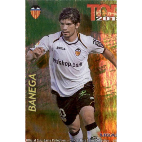 Banega Top Verde Valencia 615 Las Fichas de la Liga 2013 Official Quiz Game Collection