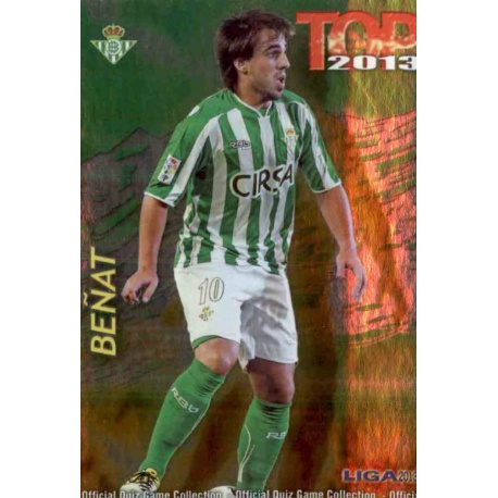 Beñat Top Verde Betis 620 Las Fichas de la Liga 2013 Official Quiz Game Collection