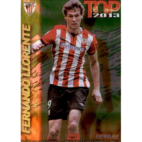 Fernando Llorente Top Verde Athletic Club 627 Las Fichas de la Liga 2013 Official Quiz Game Collection