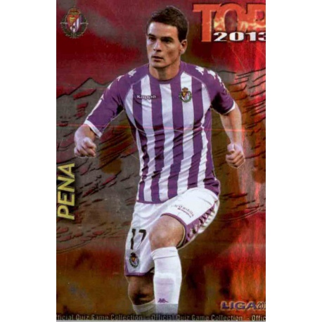 Peña Top Fucsia Valladolid 585 Las Fichas de la Liga 2013 Official Quiz Game Collection