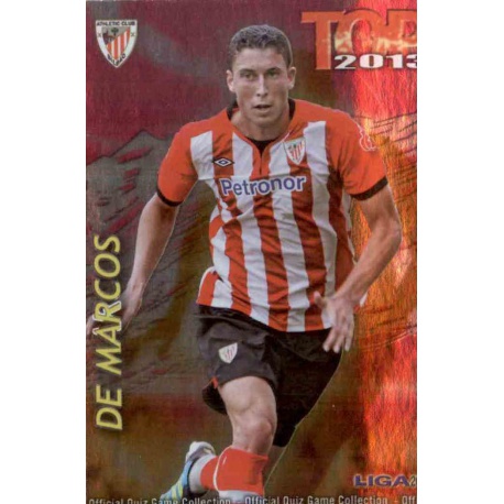 De Marcos Top Fucsia Athletic Club 609 Las Fichas de la Liga 2013 Official Quiz Game Collection