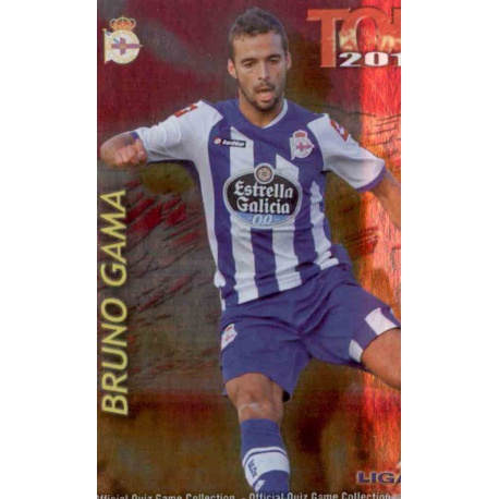 Bruno Gama Top Fucsia Deportivo 612 Las Fichas de la Liga 2013 Official Quiz Game Collection