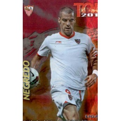 Negredo Top Fucsia Sevilla 626 Las Fichas de la Liga 2013 Official Quiz Game Collection