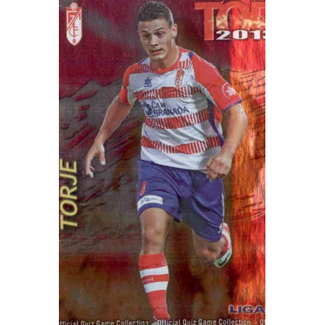 Torje Top Fucsia Granada 634 Las Fichas de la Liga 2013 Official Quiz Game Collection