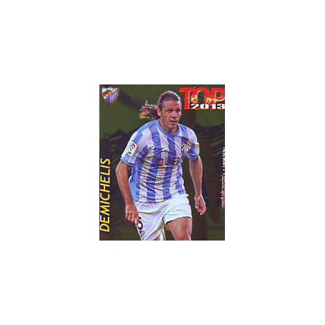 Demichelis Top Dorado Málaga 570 Las Fichas de la Liga 2013 Official Quiz Game Collection