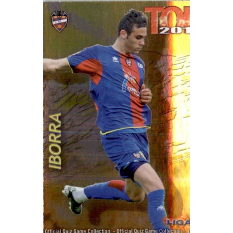 Iborra Top Dorado Levante 591 Las Fichas de la Liga 2013 Official Quiz Game Collection