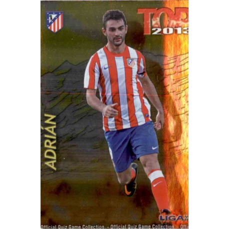 Adrián Top Dorado Atlético Madrid 597 Las Fichas de la Liga 2013 Official Quiz Game Collection