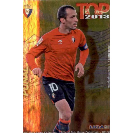 Puñal Top Dorado Osasuna 606 Las Fichas de la Liga 2013 Official Quiz Game Collection