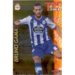 Bruno Gama Top Dorado Deportivo 612 Las Fichas de la Liga 2013 Official Quiz Game Collection