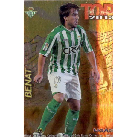 Beñat Top Dorado Betis 620 Las Fichas de la Liga 2013 Official Quiz Game Collection