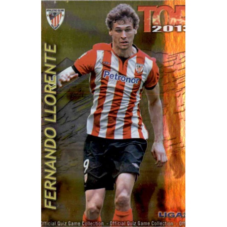 Fernando Llorente Top Dorado Athletic Club 627 Las Fichas de la Liga 2013 Official Quiz Game Collection