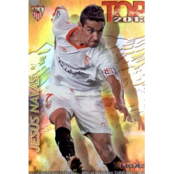 Jesús Navas Top Dorado Rayas Horizontales Sevilla 599 Las Fichas de la Liga 2013 Official Quiz Game Collection