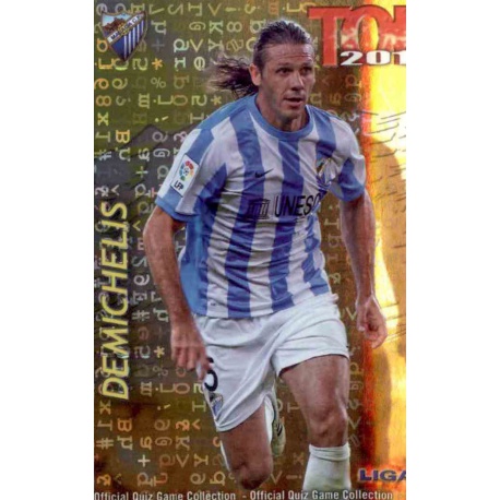 Demichelis Top Letras Málaga 570 Las Fichas de la Liga 2013 Official Quiz Game Collection