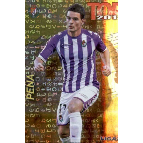 Peña Top Letras Valladolid 585 Las Fichas de la Liga 2013 Official Quiz Game Collection