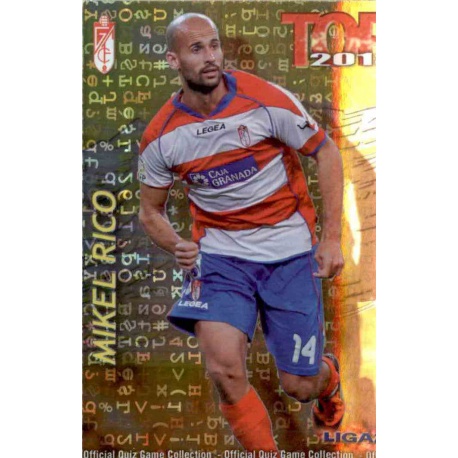 Mikel Rico Top Letras Granada 593 Las Fichas de la Liga 2013 Official Quiz Game Collection