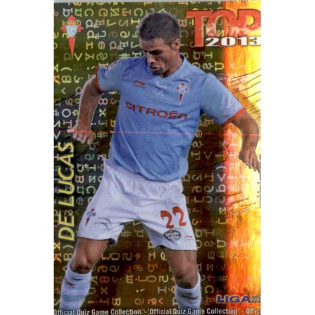 De Lucas Top Letras Celta 602 Las Fichas de la Liga 2013 Official Quiz Game Collection