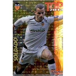 Soldado Top Letras Valencia 624 Las Fichas de la Liga 2013 Official Quiz Game Collection