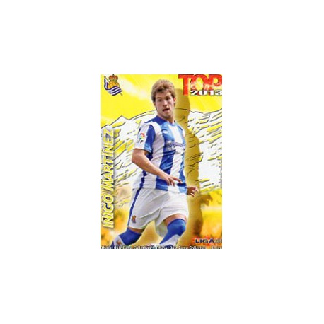 Íñigo Martínez Top Mate Real Sociedad 565 Las Fichas de la Liga 2013 Official Quiz Game Collection