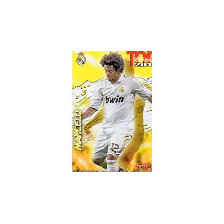 Marcelo Top Mate Real Madrid 577 Las Fichas de la Liga 2013 Official Quiz Game Collection