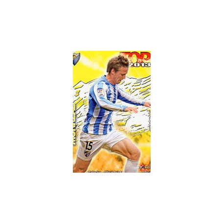 Monreal Top Mate Málaga 580 Las Fichas de la Liga 2013 Official Quiz Game Collection