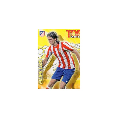 Filipe Luis Top Mate Atlético Madrid 581 Las Fichas de la Liga 2013 Official Quiz Game Collection