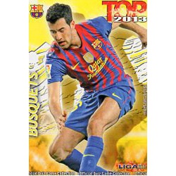 Busquets Top Mate Barcelona 587 Las Fichas de la Liga 2013 Official Quiz Game Collection