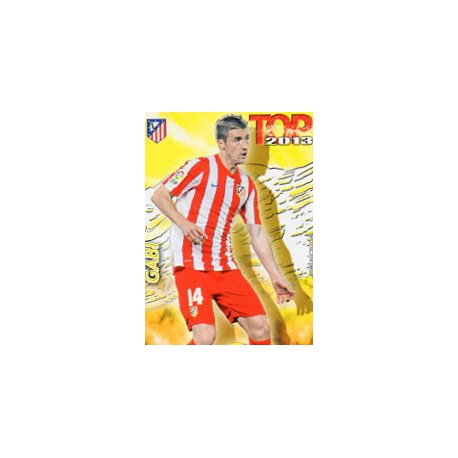 Gabi Top Mate Atlético Madrid 590 Las Fichas de la Liga 2013 Official Quiz Game Collection