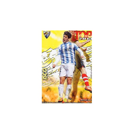 Isco Top Mate Málaga 596 Las Fichas de la Liga 2013 Official Quiz Game Collection