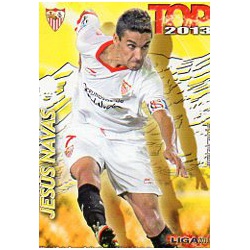 Jesús Navas Top Mate Sevilla 599 Las Fichas de la Liga 2013 Official Quiz Game Collection