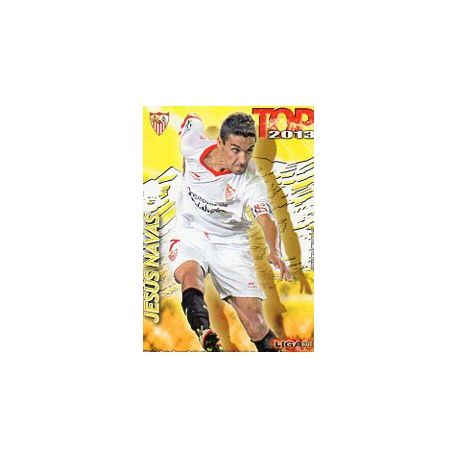 Jesús Navas Top Mate Sevilla 599 Las Fichas de la Liga 2013 Official Quiz Game Collection