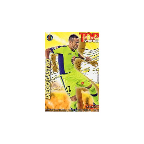 Diego Castro Top Mate Getafe 619 Las Fichas de la Liga 2013 Official Quiz Game Collection