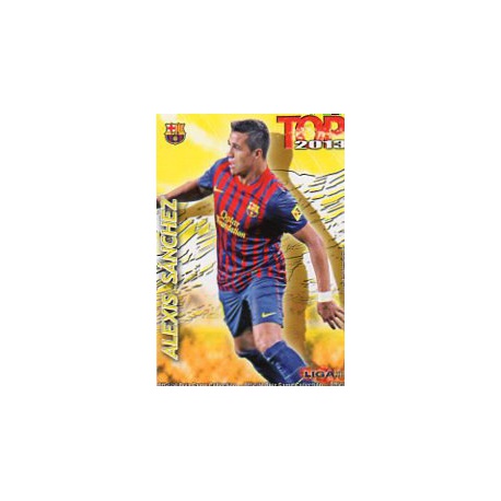 Alexis Sánchez Top Mate Barcelona 623 Las Fichas de la Liga 2013 Official Quiz Game Collection