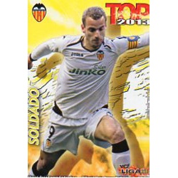 Soldado Top Mate Valencia 624 Las Fichas de la Liga 2013 Official Quiz Game Collection