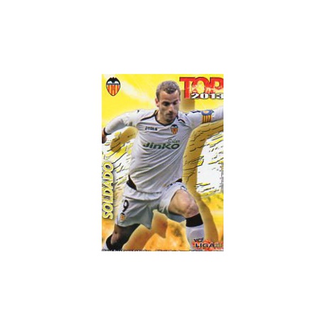 Soldado Top Mate Valencia 624 Las Fichas de la Liga 2013 Official Quiz Game Collection