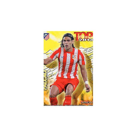 Falcao Top Mate Atlético Madrid 625 Las Fichas de la Liga 2013 Official Quiz Game Collection