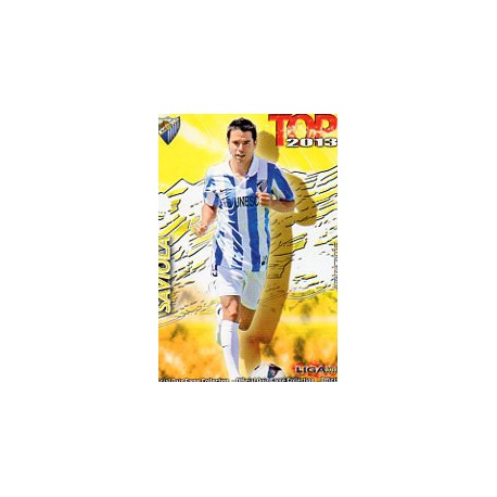 Saviola Top Mate Málaga 628 Las Fichas de la Liga 2013 Official Quiz Game Collection