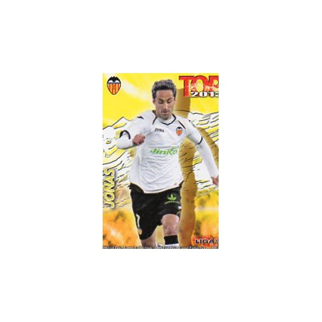 Jonas Top Mate Valencia 632 Las Fichas de la Liga 2013 Official Quiz Game Collection