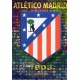 Escudo Brillo Letras Atlético Madrid 109 Las Fichas de la Liga 2013 Official Quiz Game Collection