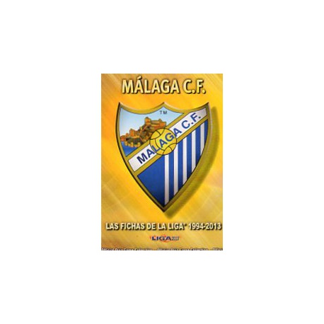 Escudo Mate Málaga 82 Las Fichas de la Liga 2013 Official Quiz Game Collection