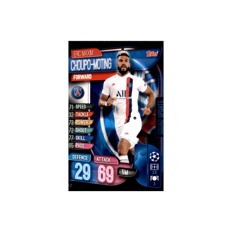 Oferta Trading Card Eric Maxim Choupo-Moting PSG Topps ...